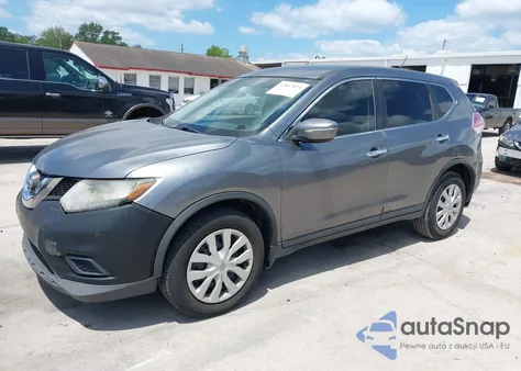 2015 Nissan Rogue S из США, поврежденный, VIN KNMAT2MT5FP580115